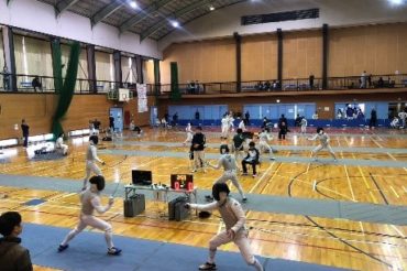 フェンシング部、長野県フェンシング選手権大会に参加しました