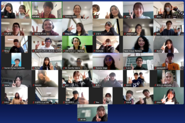 コスタリカの大学生とのオンライン交流