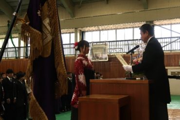 令和7年度　卒業式