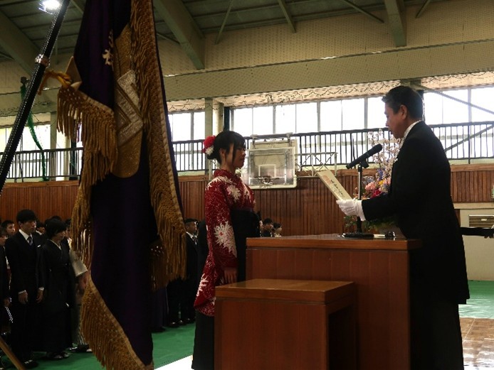 令和7年度　卒業式