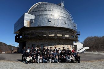 １年理数科　地学研修（星の教室）