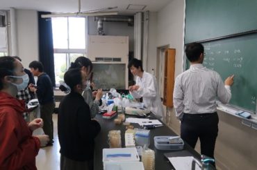 信大伊原先生による講義と実習