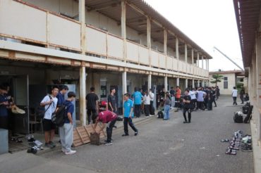 一斉部室清掃