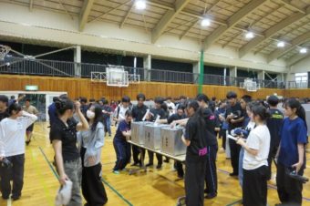 生徒会立ち合い演説会と選挙